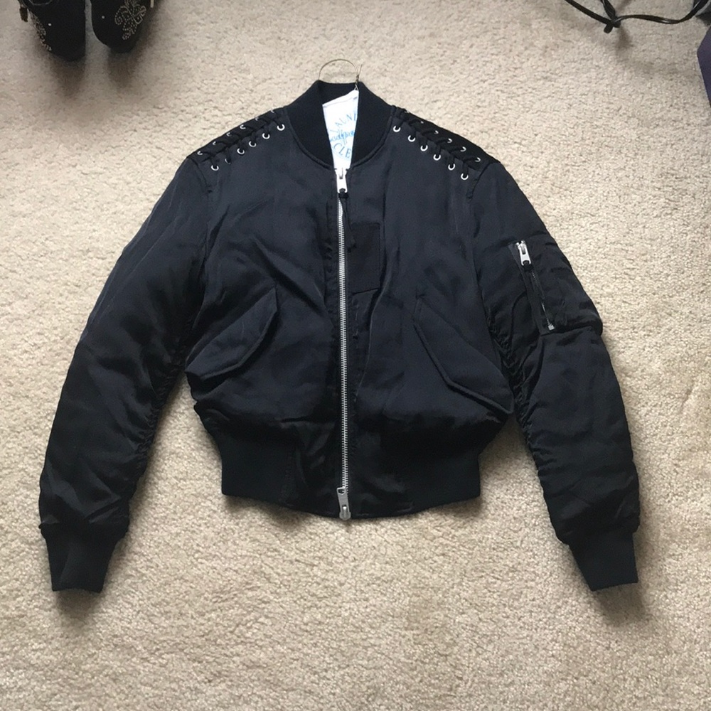NWOT All Saints Bomber Jacket